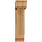 Ekena Millwork Traditional Traditional Rough Sawn Bracket w/ Offset Brace, Western Red Cedar, 8"W x 34"D x 34"H BKT0806X34X34TRA01RWR - alternate 3